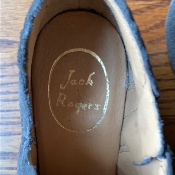 NWOT women's jack rogers suede heeled ankle boots - Picture 6 of 7